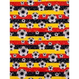 Jersey Stoff Kinderstoff Digitaldruck Fußball ab 50 cm 12 90