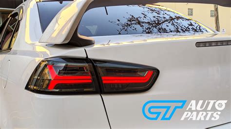 Vland Full Led Tail Lights For Mitsubishi Lancer Evo X 2008 2018 With