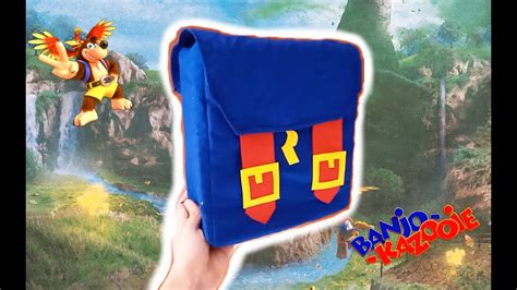 Como Hacer La Mochila De Banjo Diy Banjo Kazooie N64 Youtube