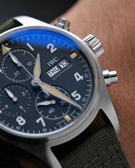 IWC Pilot Spitfire Chronograph 41MM IW387901 Ticking Way