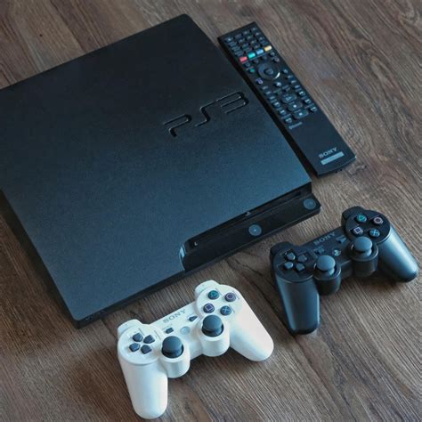 Sony Playstation Ps Slim Cech A Gb R Black Plus Freebies