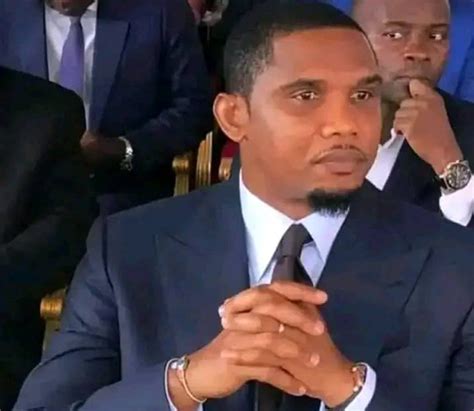 Cameroun Samuel Etoo Honor Par Le Prestigieux Prix International