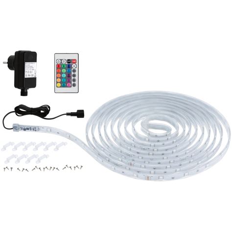 Paulmann Simpled Led Strip Outdoor Rgb Komplett Set M Transparent