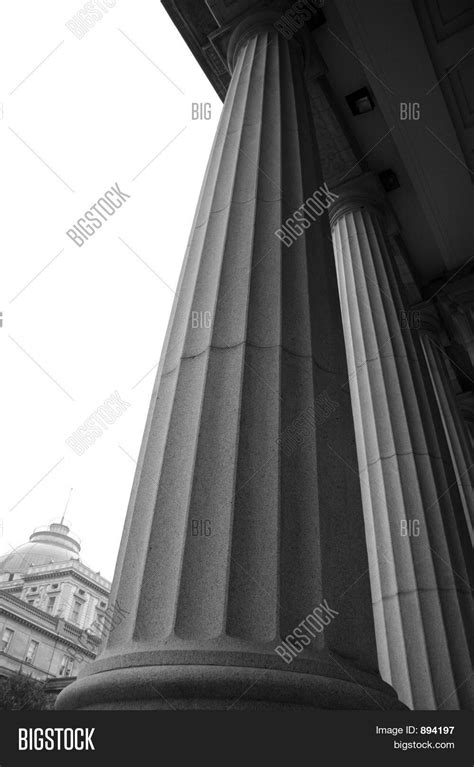 Courthouse Column Image And Photo Free Trial Bigstock