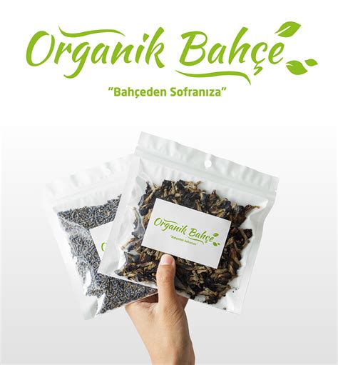 Logo Design Organic Garden On Behance