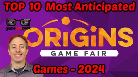 Top 10 Most Anticipated Games At Origins Game Fair 2024 Youtube