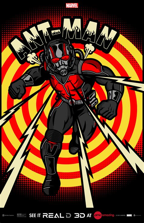 Officially Licensed Ant Man — Poster Posse Behance