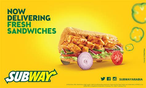 Subway advertising visual :: Behance