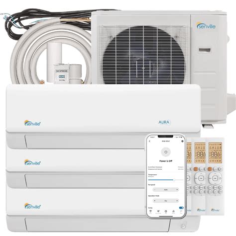 Senville 36 000 BTU Tri Zone Mini Split Heat Pump