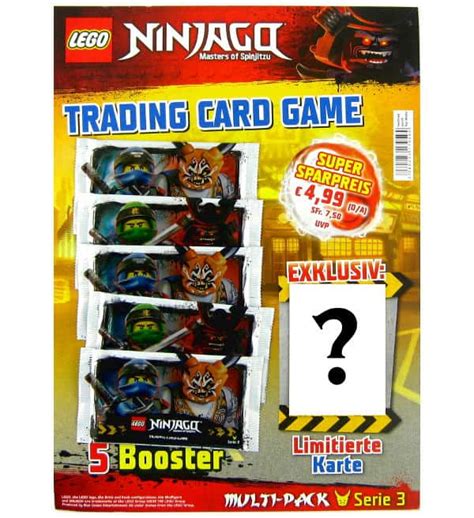 Lego Ninjago Serie Trading Cards Multi Pack Stickerpoint