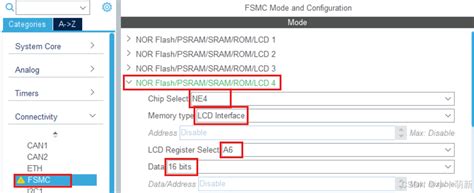 Stm F Fsmc Tftlcd Cubemx Hal Stm F Fsmc Lcd Csdn