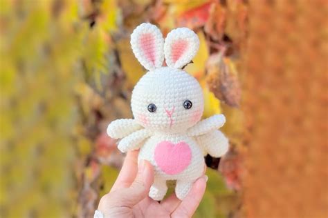 Amigurumi Conejito Mariposa PDF Patrón Gratis Paso a Paso 500 PDF