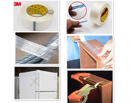 Packaging High Strength Fixing Cross Fiber Glass Filament Tape China