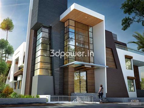 Modern Small Hotel Exterior Design