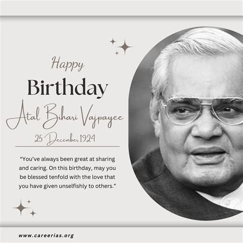 Happy Birthday🎉atal Bihari Vajpayee — Career Ias Career Ias Medium