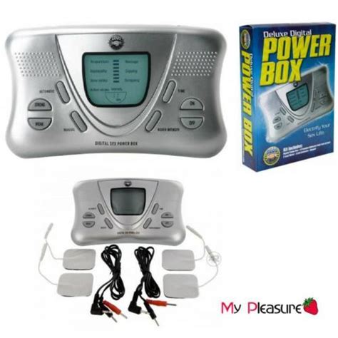 Zeus Deluxe Digital Power Box E Stim Electro Stimulation 811847010011