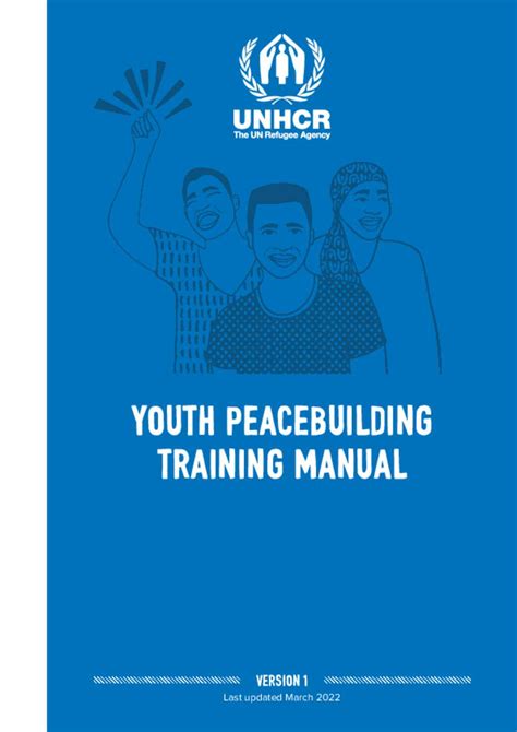 Document Unhcr Youth Peacebuilding Manual Two Page Spread Final