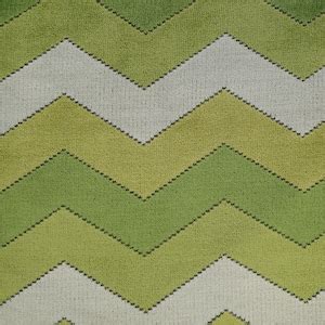 Piccadilly Longwood Driftwood Bold Chevron Pattern Cut Velvet