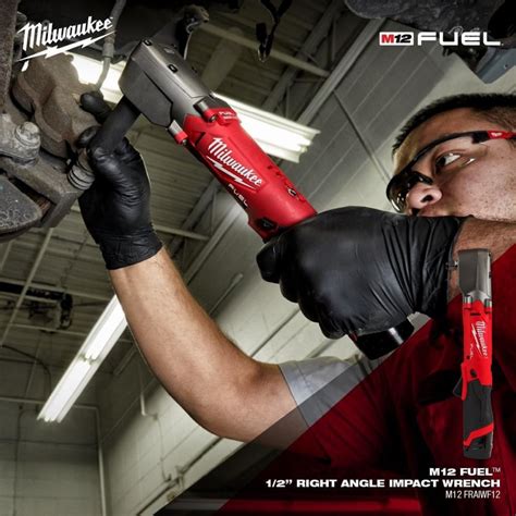 Milwaukee M Fraiwf M Fuel Right Angle Impact Wrench With