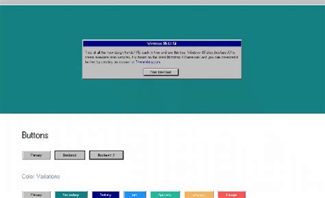 Windows 95 Ui Kit