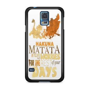 Coque Pour Samsung Galaxy S Roi Lion Simba Pumba The Lion King Qui Tu