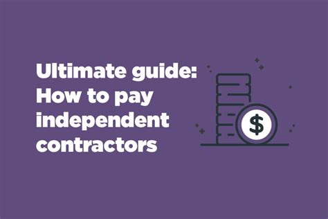 How To Pay Independent Contractors A Step By Step Guide Everee