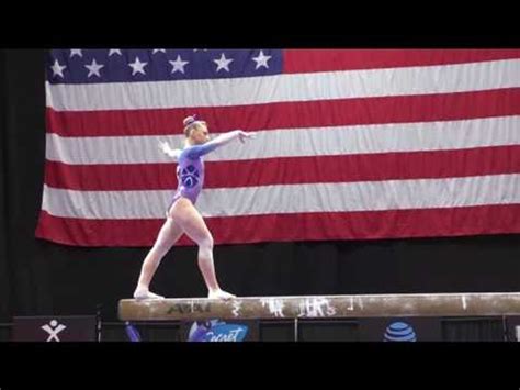 Emily Gaskins Balance Beam Secret U S Classic Senior