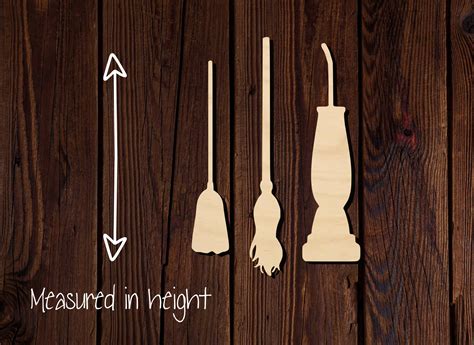 Hocus Pocus Brooms Set Of 3 Multiple Sizes Laser Cut Etsy