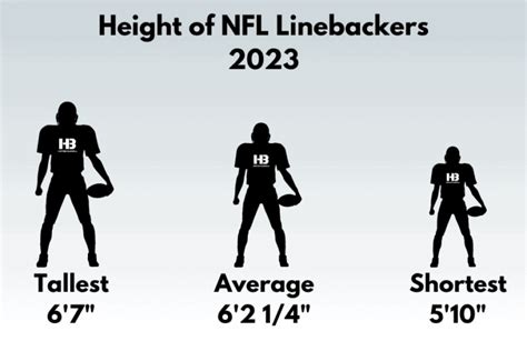 Average Height And Weight Of An Nfl Linebacker In 2023 Horton Barbell