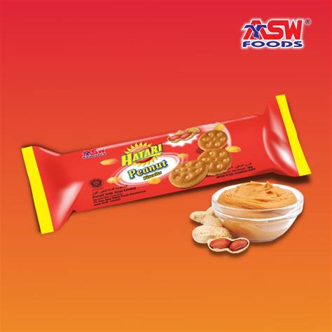 Jual Hatari Biscuit 60 Gram Makanan Ringan Kue Biskuit Kacang Snack Cemilan Kue Kering Enak