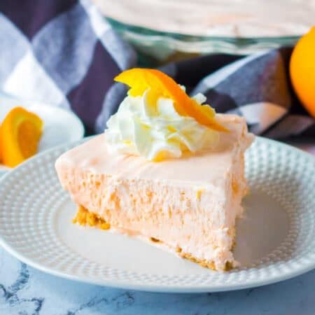 Easy No Bake Orange Creamsicle Pie Recipe Simply Stacie