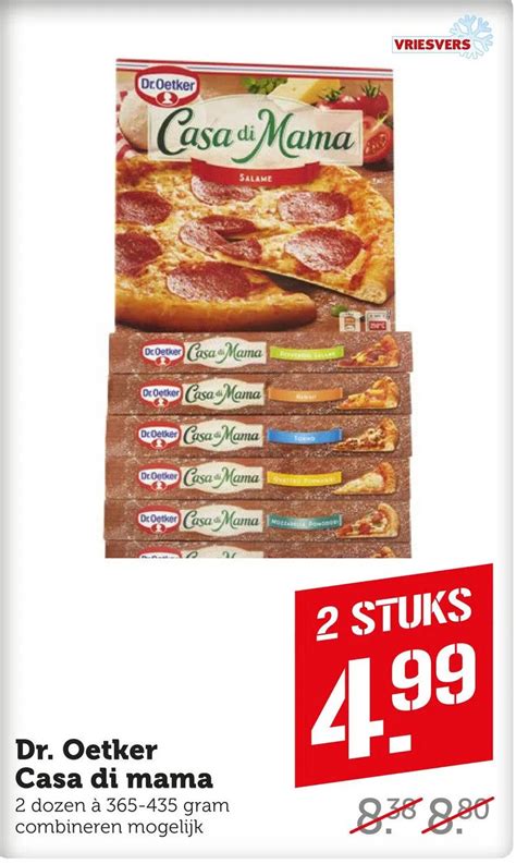 Dr Oetker Casa Di Mama Aanbieding Bij Coop