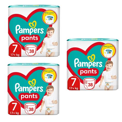 PAMPERS PANTS PIELUCHOMAJTKI 17KG ROZMIAR 7 38SZT 13177000914 Allegro Pl