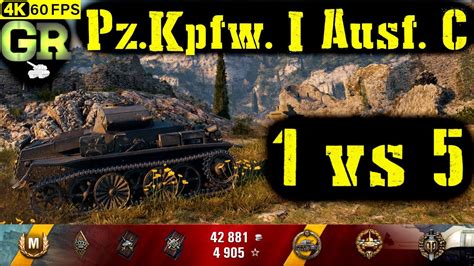 World Of Tanks Pz Kpfw I Ausf C Replay 7 Kills 1 2k Dmg Patch 1 4 0