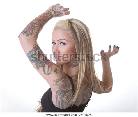 Tough Girl Bunch Biker Chick Tattoo Stock Photo 2504025 | Shutterstock