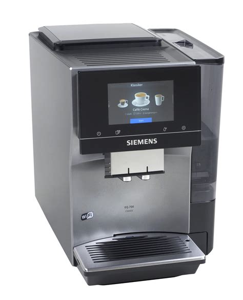 Test Siemens EQ 700 Classic TP705D01 Stiftung Warentest