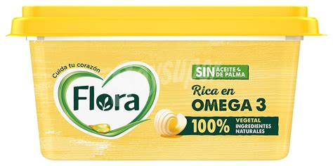 Palma Margarina Rica En Omega 3 Flora Sin Gluten Sin Lactosa Sin Aceite