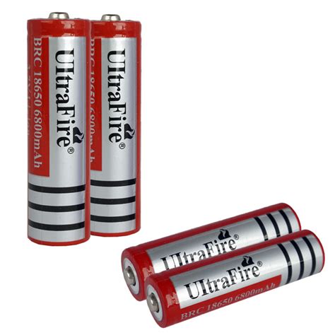 Аккумулятор 18650 Li-ion UltraFire BRC 18650 6800mAh, 6шт - купить с ...