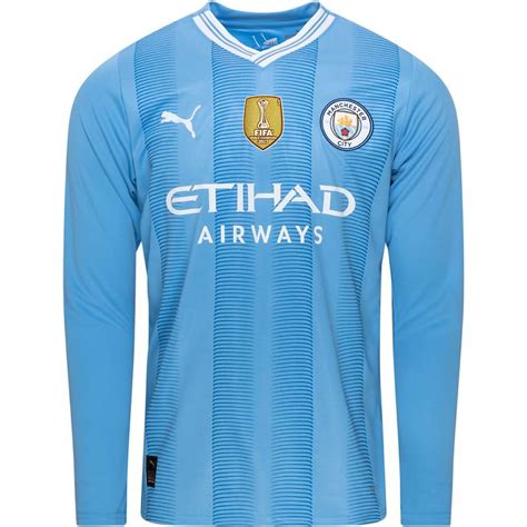 Manchester City 23 24 Uzun Kollu İç Saha Forması Forma Evi