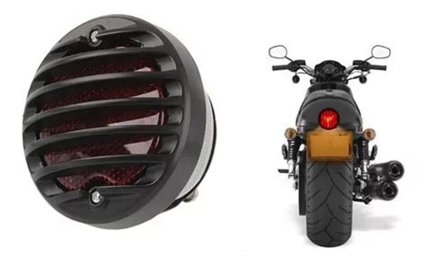 Lanterna Grelha Chopper Bobber Caf Racer Custom Universal