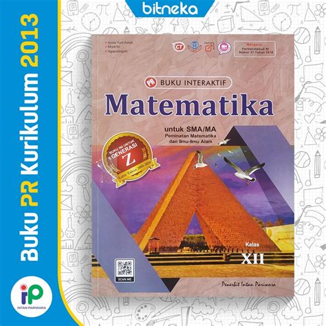 Jual Buku PR Interaktif Matematika Peminatan SMA MA Kelas 12 Intan