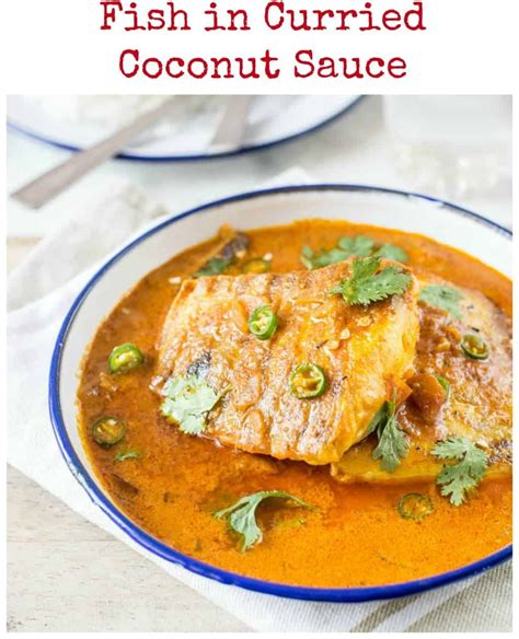 A Quick Fish Curry In Flavoured Coconut Sauce This Can Be Prepared