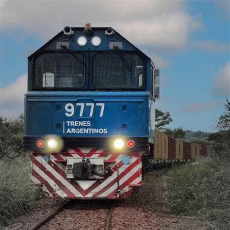 Cr Nica Ferroviaria Trenes Argentinos Cargas Firm Contrato Con La