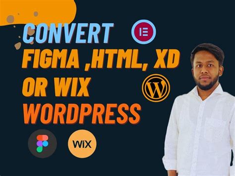 Convert Sketch Xd Psd Html Figma To Wordpress Wix To Wordpress Upwork