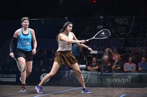 Quarter Final Nour El Sherbini V Sarah Jane Perry Squashtv