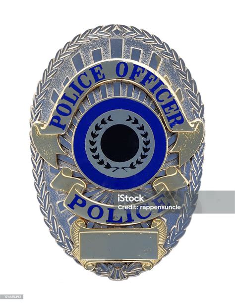 Police Officer Badge Stock Photo - Download Image Now - Police Badge ...