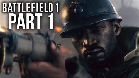 Battlefield 1 Gameplay Walkthrough Part 1 Intro Single Player