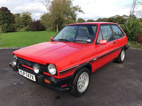 Ford Fiesta Xr2 Mk1 Sunburst Red Un Molested Example 1982 Great