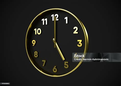 clock  oclock time  render stock photo  image  alarm