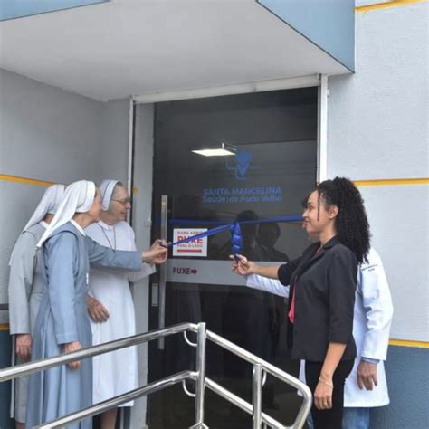 Santa Marcelina Sa De De Porto Velho Inaugura Novo Ambulat Rio Santa